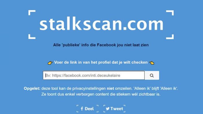 Stalkscan sẽ giúp bạn kiểm tra được ai đang stalk SNS của bạn