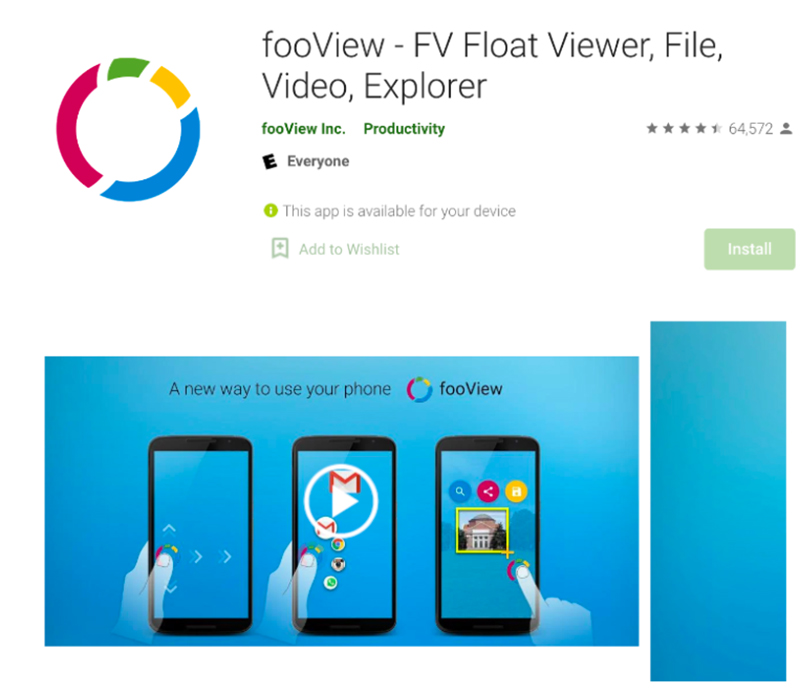 Ứng dụng fooView cũng rất được nhiều người tiêu dùng điện thoại cảm ứng thông minh OPPO lựa lựa chọn nhằm tiến hành ghi màn hình hiển thị khí giới.