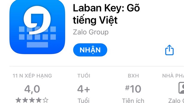 Sử dụng ứng dụng Laban Key để tăng kích thước bàn phím iPhone