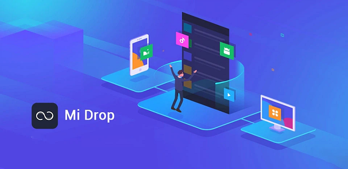 Mi Drop hoạt động theo cách tương tự như AirDrop, ShareIt hoặc Xender