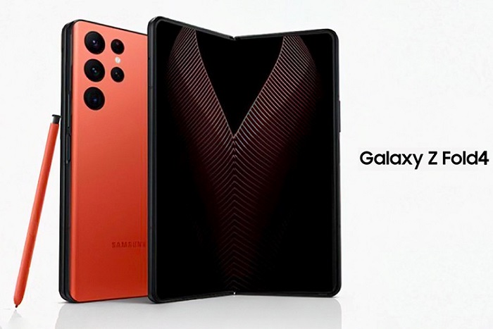 Galaxy Z Fold4 phiên bản màu Dark Red
