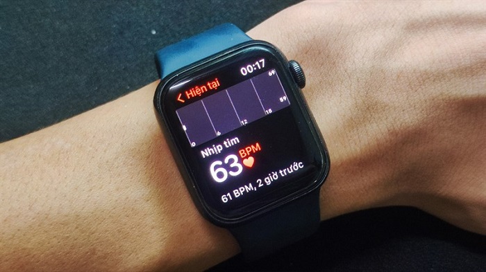 cách đo nhịp tim trên Apple Watch SE 