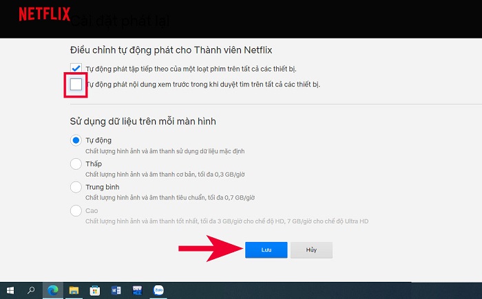 tính năng đặc biệt trên Netflix