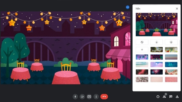 Cách đổi phông nền background trên Google Meet cực nhanh