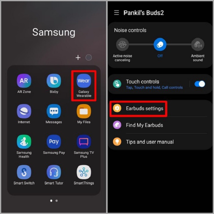 lỗi Samsung Galaxy Buds không kết nối