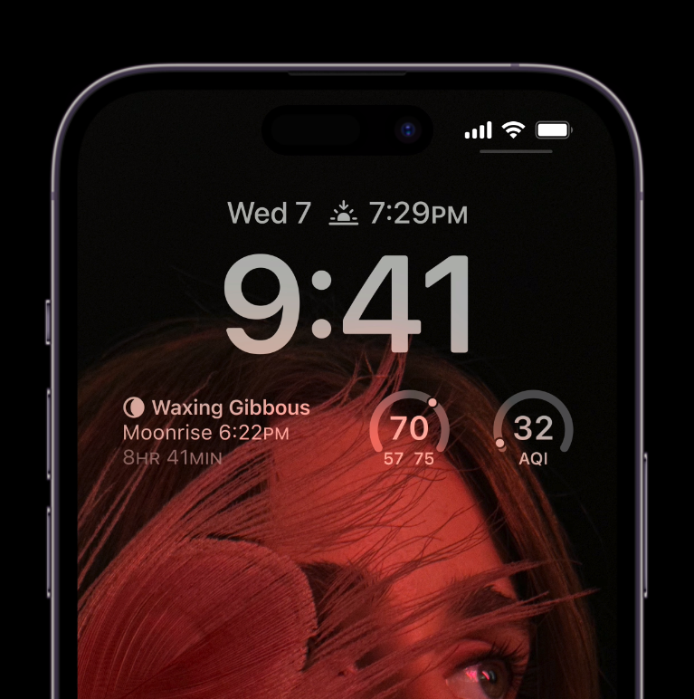 Hình ảnh tính năng Always On trên iPhone 14 Pro