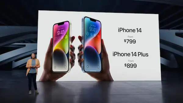 iPhone 14 có giá $799