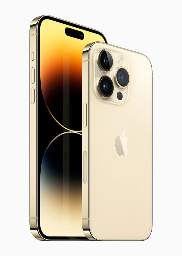 iPhone 14 Pro với màu vàng ấm áp sang trọng