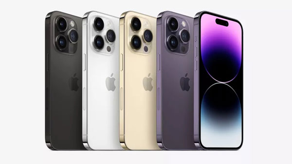 iPhone 14 Pro có 4 màu