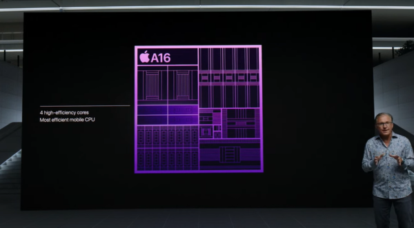 Hiệu năng cao của iPhone 14 Pro nhờ chip A16 Bionic