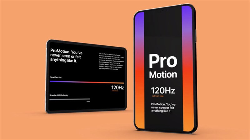 Màn hình OLED Promotion với tốc độ làm mới thích ứng lên đến 120Hz cho trải nghiệm xem phim mượt chân thực hơn