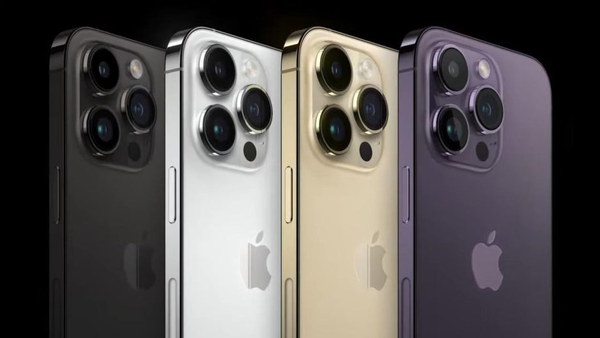 iPhone 14 Pro max ra mắt hôm 7/9 với 4 màu chính gồm: bạc, đen, vàng và tím.