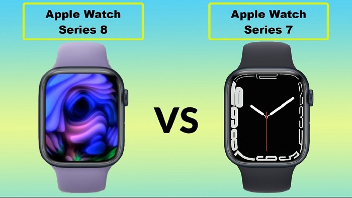 So sánh Apple Watch Series 8 vs Series 7