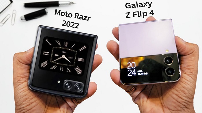 So sánh Motorola Razr 2022 và Samsung Galaxy Z Flip4