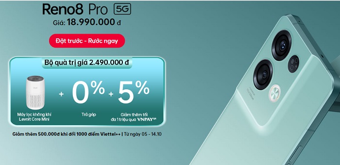 Giá bán Oppo Reno8 Pro