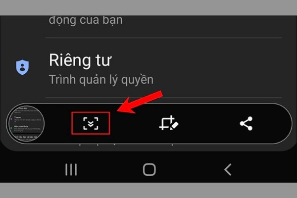 Cách chụp ảnh màn hình dài, cuộn trang