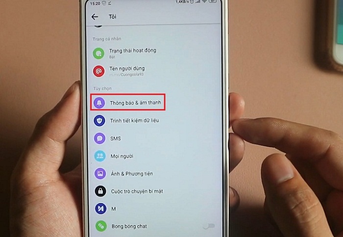 Cách thay đổi âm thanh thông báo trên Messenger với điện thoại Android  nhanh chóng, đơn giản