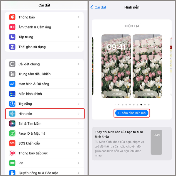 cài đặt thời tiết trên iphone
