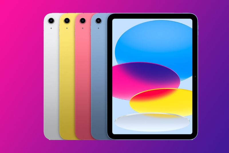 iPad Gen 10 sở hữu thiết kế ngoại hình trẻ trung và thời thượng