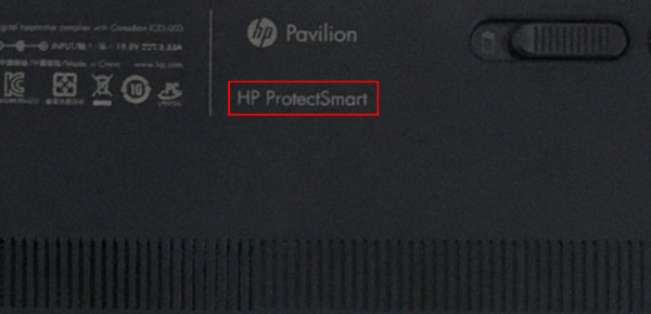 HP ProtectSmart sử dụng những bộ đệm nhằm giảm rung lắc do lực va chạm