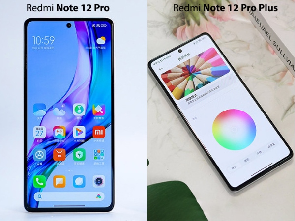 So sánh Redmi Note 12 Pro và Note 12 Pro Plus