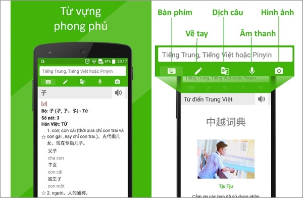 Top 8 App Dịch Tiếng Trung Trên Màn Hình Điện Thoại