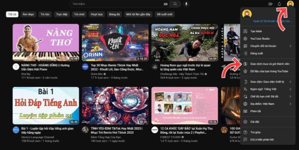 đăng ký youtube premium ở việt nam