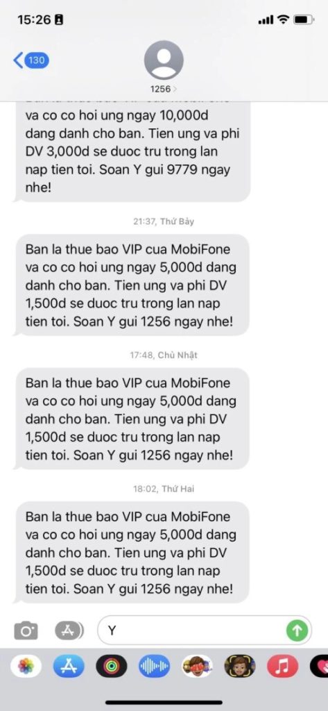 Lưu ý khi sử dụng dịch vụ ứng tiền MobiFone