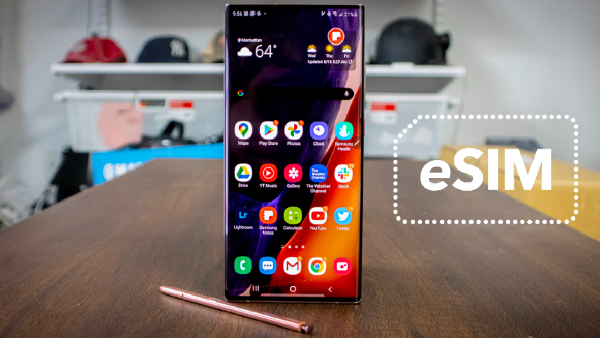 eSIM mất sóng