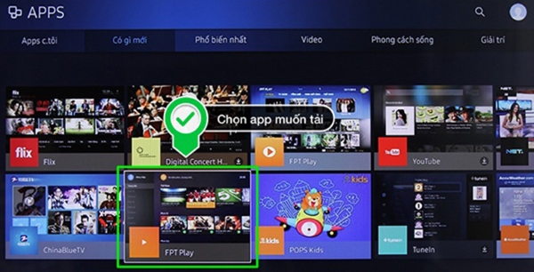 Tổng hợp ứng dụng, game trên Smart TV. Tải free, mẹo thủ thuật sử dụng