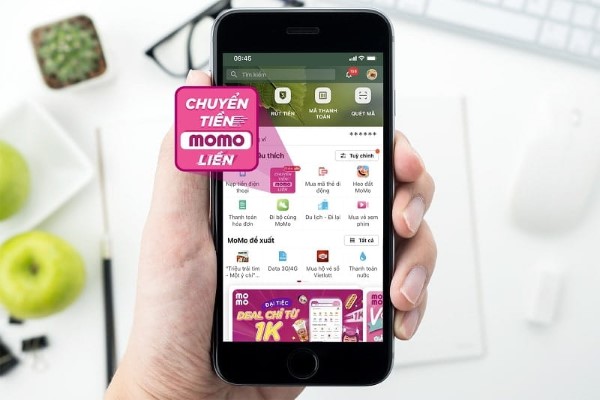 cách rút tiền từ sim điện thoại về Momo