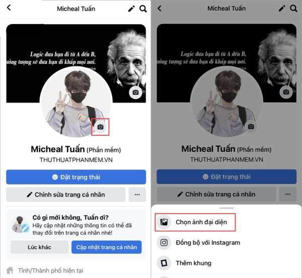 Mẹo làm ảnh trang cá nhân Facebook siêu độc ai cũng trầm trồ thán phục