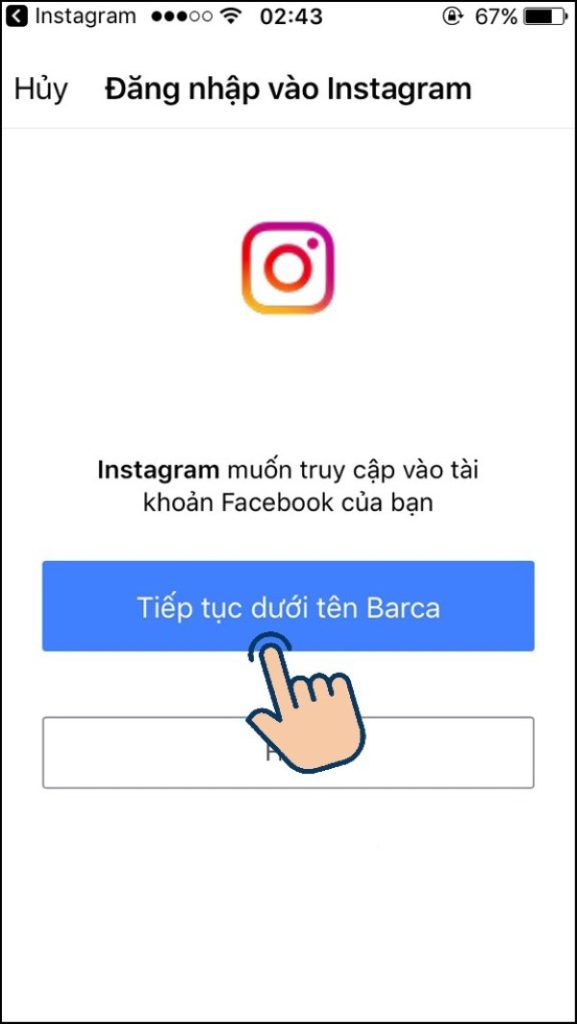 Cách liên kết Instagram với Facebook