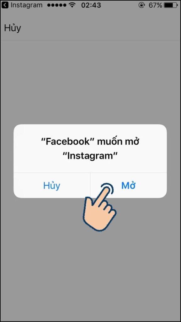 Cách liên kết Instagram với Facebook