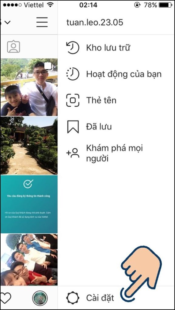 Cách liên kết Instagram với Facebook