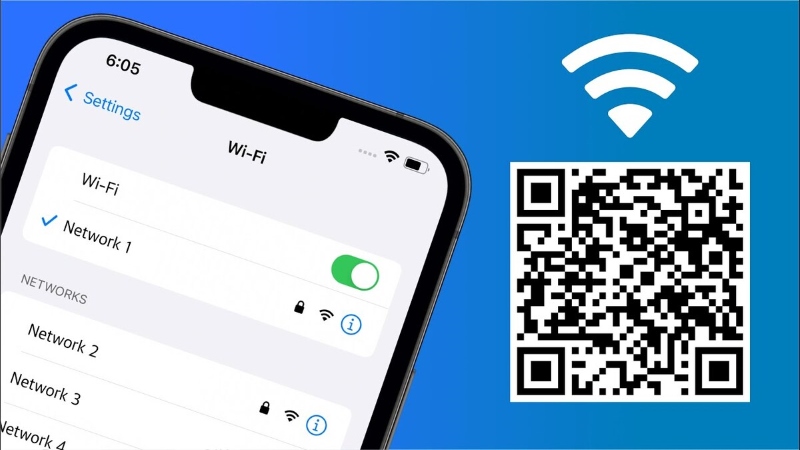 Mã qr wifi tạo bởi ứng dụng wifi master key