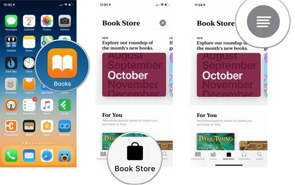 app đọc sách trên iphone