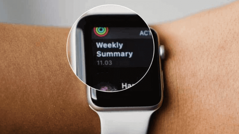 apple watch bị lỗi phóng to màn hình
