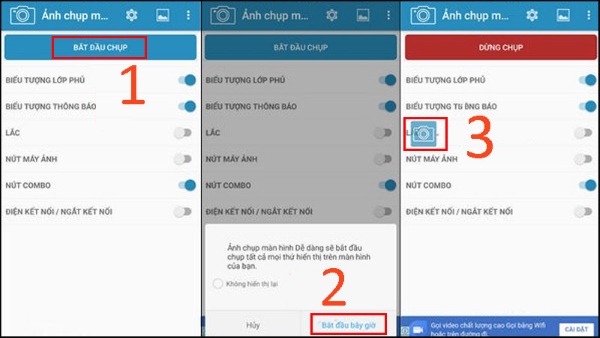 cách chụp màn hình samsung z flip4