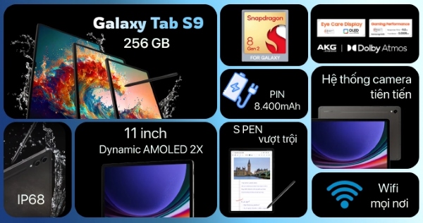 đánh giá galaxy tab s9