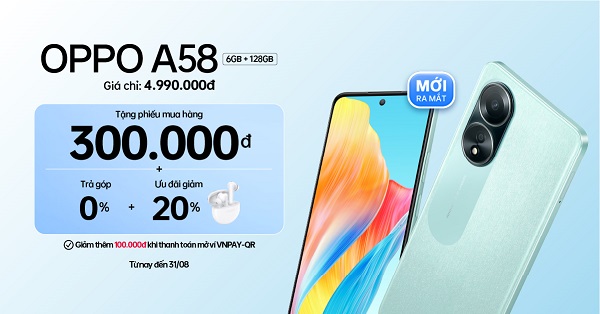 OPPO A38 6GB - Chính hãng, giá tốt, có trả góp