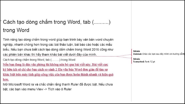 so sánh 2 file word