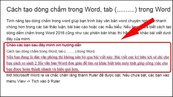 so sánh 2 file word