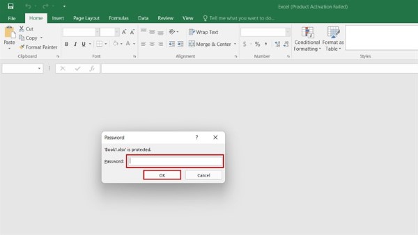 Bỏ pass file Excel