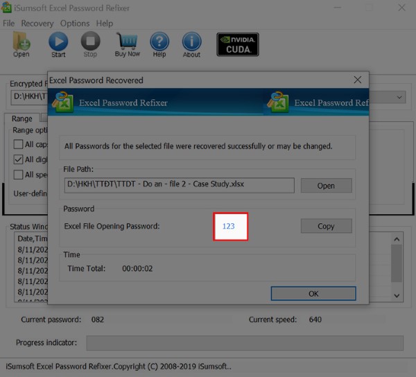 Bỏ pass file Excel