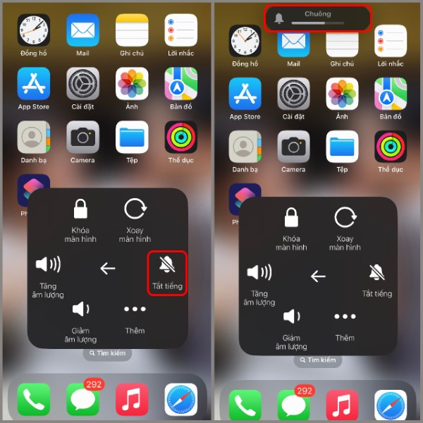 Chế độ im lặng iPhone