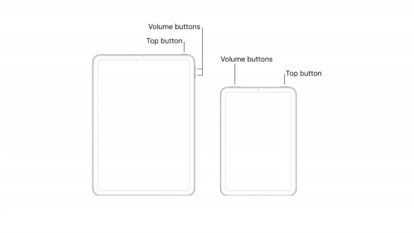 Cách khởi động lại iPad