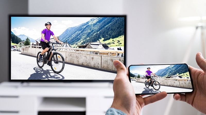 Cách phản chiếu màn hình iPhone lên tivi sony