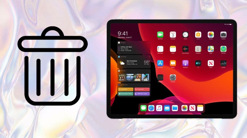 Cách xoá ứng dụng trên iPad