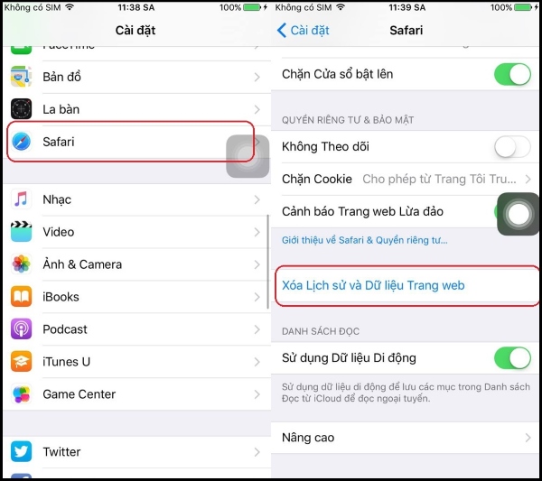 Không đăng xuất được icloud